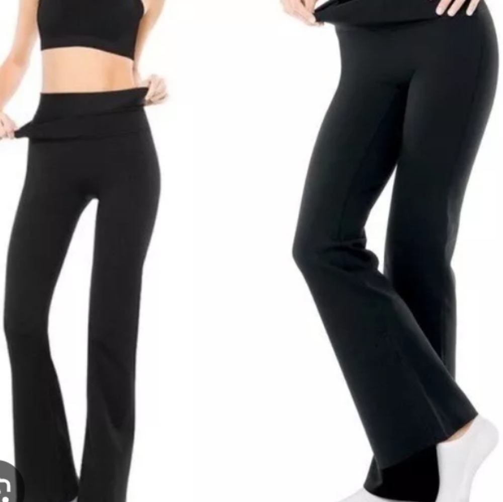 SPANX XL Flare Booty Boost Tummy Tuck Yoga leggings Like New!